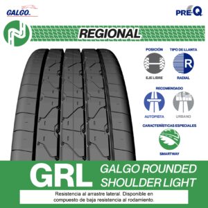 GRL - Galgo Rounded Shoulder Light
